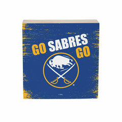 Buffalo Sabres Plock, Down Home Fans, 6x6, NHL, Home