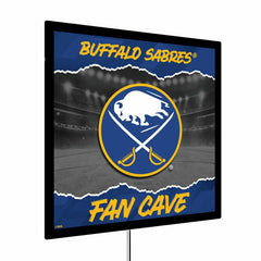 Calgary Flames 23"H x 23"L LED Wall Decor, Edgelite, Square, NHL
