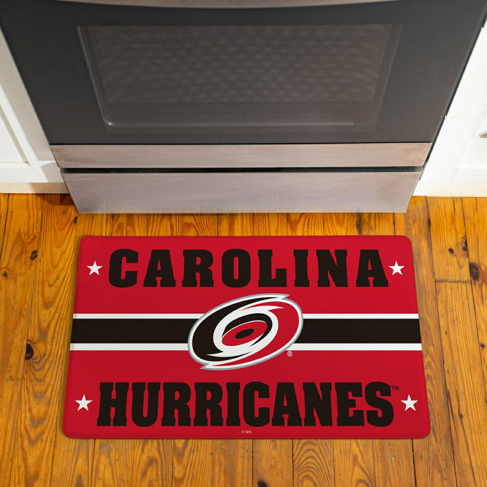 Carolina Hurricanes Anti-Fatigue Mat, 18"x30", NHL