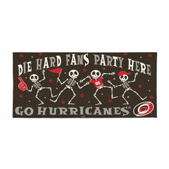 Carolina Hurricanes Flocked Coir Halloween Sassafras Switch Mat, 22"x1, NHL