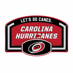 Carolina Hurricanes USA Embossed Steel Wall Sign, 11" x 17", NHL, Home
