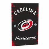Carolina Hurricanes Wood Wall Sign, 16x24, NHL, Home