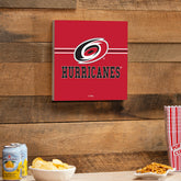 Carolina Hurricanes Wood Wall Sign, 12x12, NHL, Home