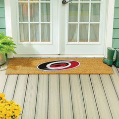 Carolina Hurricanes Extra Large Full Color Coir Mat, 60"x24", NHL