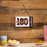 Chicago Blackhawks,100 Anniversary Wood Wall Sign, 6x11, NHL, Home