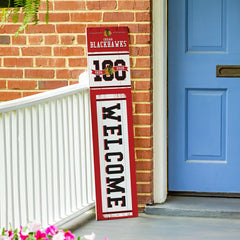 Chicago Blackhawks, 100 Anniversary Porch Leaner, 46", NHL, Home