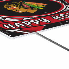 Chicago Blackhawks Yard Sign, Holiday, NHL, Home