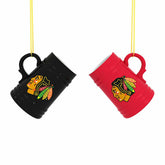 Chicago Blackhawks Ceramic Mini Stein, 3oz, set of 2, NHL, Home