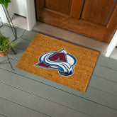 Coir Mat, 16"x28", Colorado Avalanche, NHL