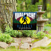 Colorado Avalanche Yard Sign, Bigfoot, NHL, Home