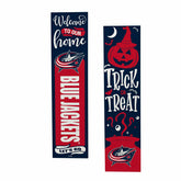 Columbus Blue Jackets 47" Double Sided Leaner, Halloween, NHL, Home