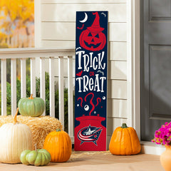 Columbus Blue Jackets 47" Double Sided Leaner, Halloween, NHL, Home