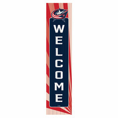 Columbus Blue Jackets Summer Seasonal Single Sided Large Leaner, 46", NHL, Home