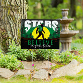 Dallas Stars Yard Sign, Bigfoot, NHL, Home