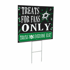 Dallas Stars Yard Sign, Halloween Treats for Fans, NHL, Home