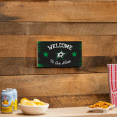 Dallas Stars Wood Wall Sign, 6x11, NHL, Home