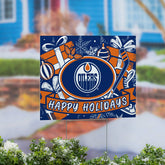 Edmonton Oilers Yard Sign, Holiday, NHL, Home