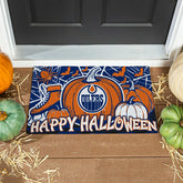 Edmonton Oilers Halloween PVC Mat, 28"x16", NHL