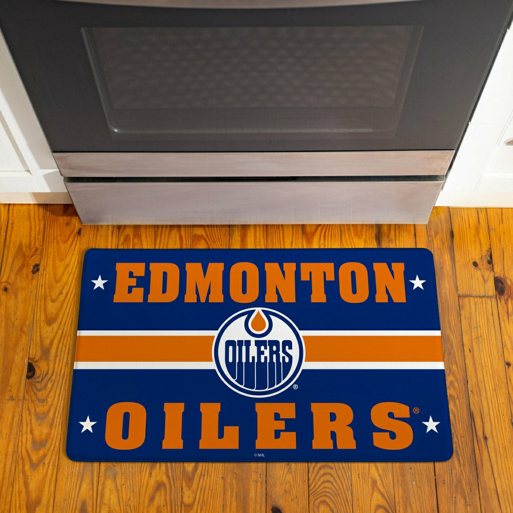 Edmonton Oilers Anti-Fatigue Mat, 18"x30", NHL