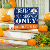 Edmonton Oilers Yard Sign, Halloween Treats for Fans, NHL, Home
