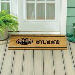 Edmonton Oilers Large One Color Coir Mat, 36"x24", NHL