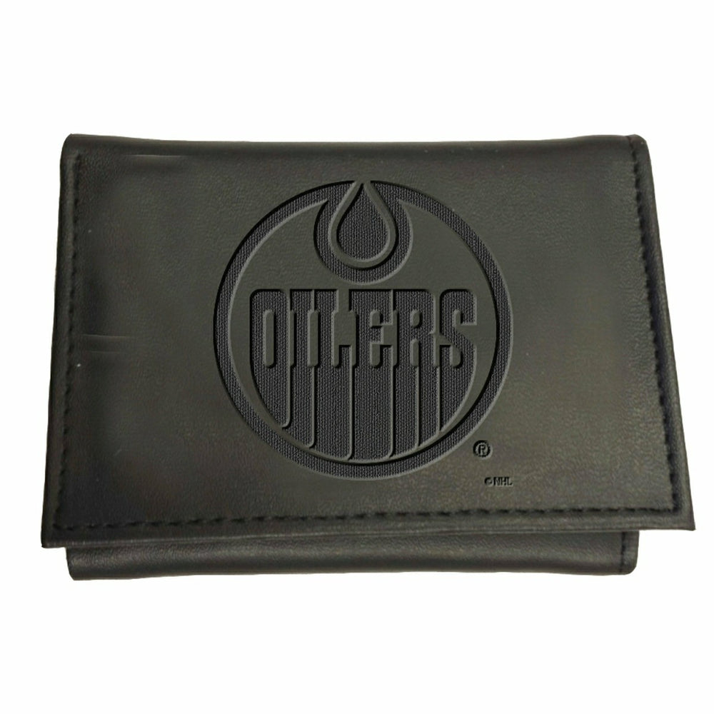 Edmonton Oilers, Tri-Fold Wallet, Black, NHL, Home