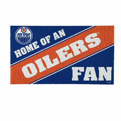 Edmonton Oilers, PVC Mat COLOR, Home of a Fan, NHL