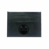 Front Pocket Wallet w/ RFID Blocking, Edmonton Oilers, Black, NHL, Home