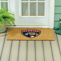 Florida Panthers Large Full Color Coir Mat, 36"x24", NHL