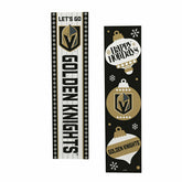 47" Double Sided Leaner, Vegas Golden Knights, Christmas, NHL, Home