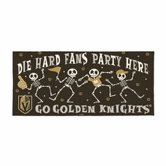 Vegas Golden Knights Flocked Coir Halloween Sassafras Switch Mat, 22"x, NHL