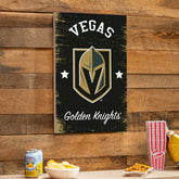 Vegas Golden Knights Wood Wall Sign, 16x24, NHL, Home