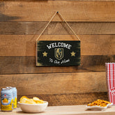 Vegas Golden Knights Wood Wall Sign, 6x11, NHL, Home