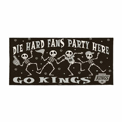 Los Angeles Kings Flocked Coir Halloween Sassafras Switch Mat, 22"x10", NHL