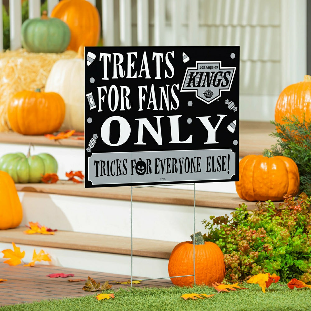 Los Angeles Kings Yard Sign, Halloween Treats for Fans, NHL, Home