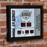 Scoreboard Wall Clock, Los Angeles Kings, NHL, Home