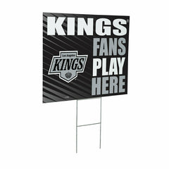 Los Angeles Kings Coroplast Yard Sign "Fans Play Here", NHL, Home