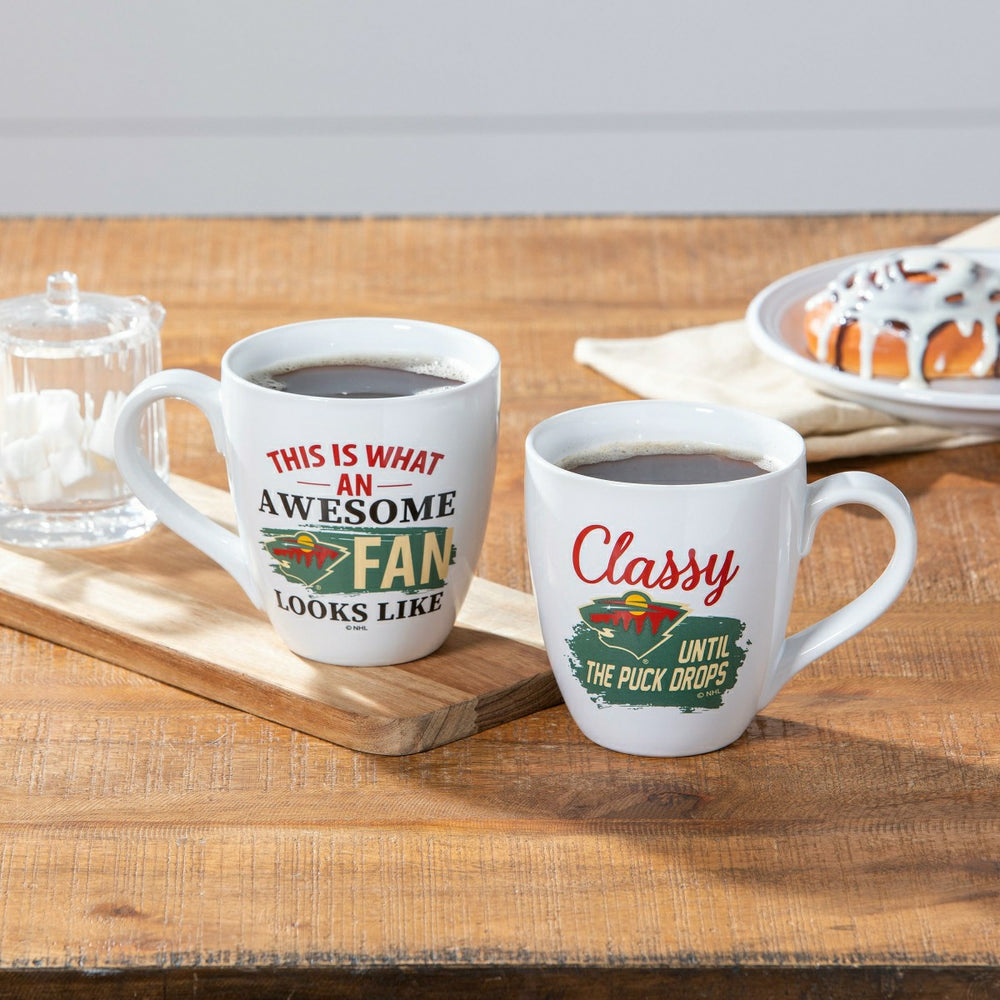 Ceramic Cup o' Java 17oz Gift Set, Minnesota Wild, NHL, Home