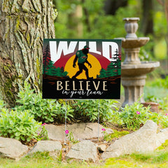 Minnesota Wild Yard Sign, Bigfoot, NHL, Home