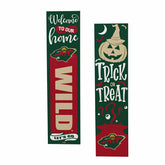 Minnesota Wild 47" Double Sided Leaner, Halloween, NHL, Home