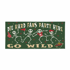 Minnesota Wild Flocked Coir Halloween Sassafras Switch Mat, 22"x10", NHL