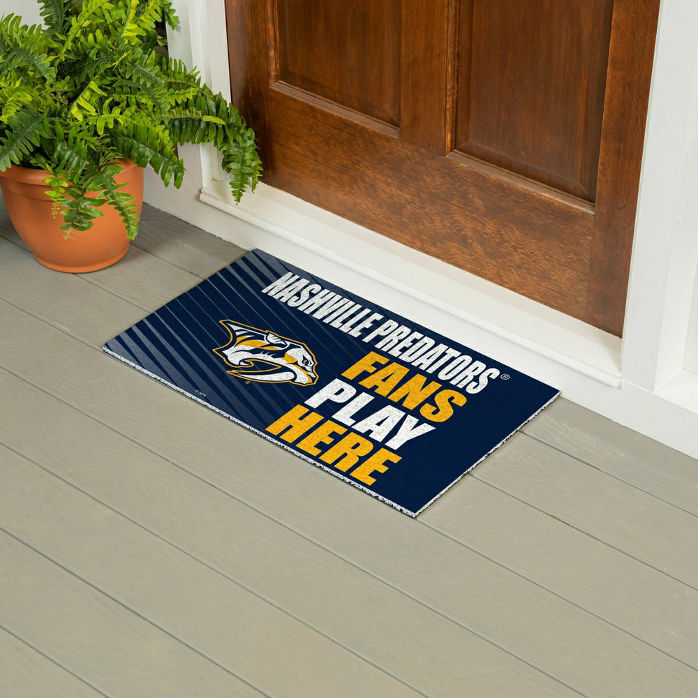 Nashville Predators Fan Mat, 28"x16", NHL
