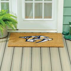 Nashville Predators Large Full Color Coir Mat, 36"x24", NHL