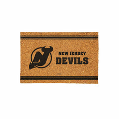 New Jersey Devils Large One Color Coir Mat, 36"x24", NHL
