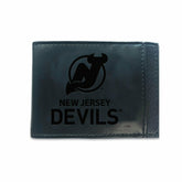 Front Pocket Wallet w/ RFID Blocking, New Jersey Devils, Black, NHL, Home