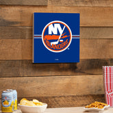 New York Islanders Wood Wall Sign, 12x12, NHL, Home
