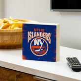 New York Islanders Plock, Down Home Fans, 6x6, NHL, Home