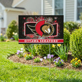 Ottawa Senators Yard Sign, Patriotic, NHL, Home