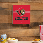 Ottawa Senators Wood Wall Sign, 12x12, NHL, Home