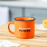 Philadelphia Flyers Ceramic Camp Cup with Enamel Finish, 14oz, NHL, Home